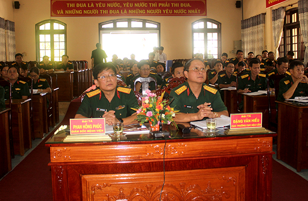 Hội nghị công tác tuyến quân y khu vực Sông Tiền mở rộng năm 2019