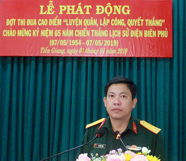 Phát động thi đua cao điểm chào mừng kỹ niệm 65 năm Chiến thắng lịch sử­ Điện Biên Phủ