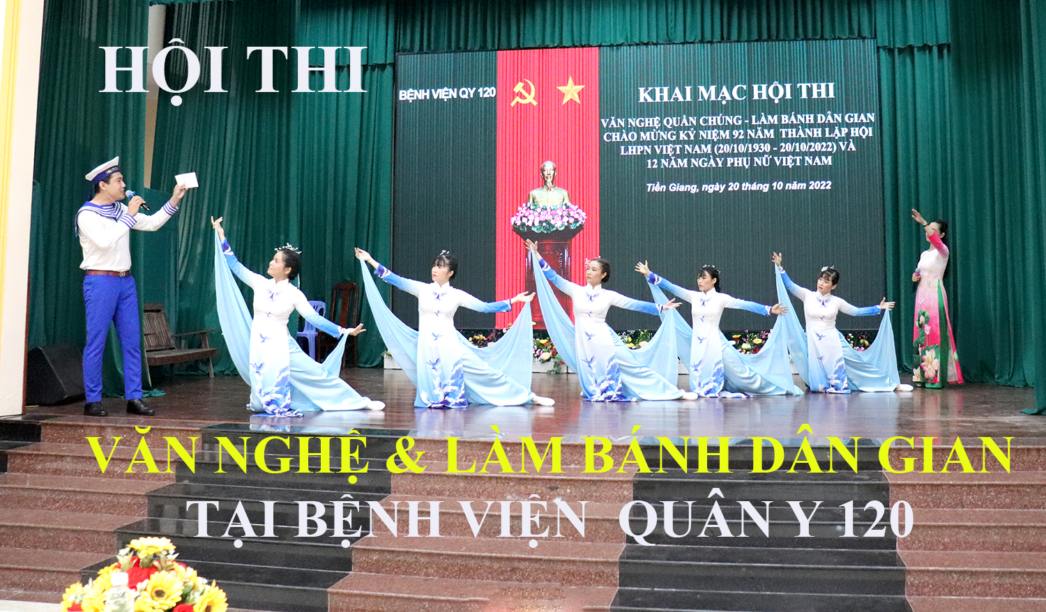 Hội thi văn nghệ và làm bánh dân gian