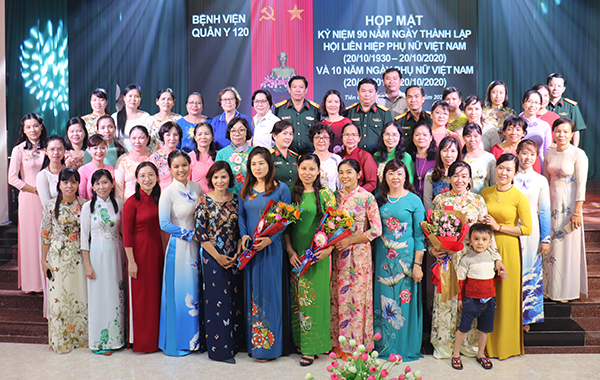 Họp mặt kĩ niệm 90 năm ngày thành lập Hội liên hiệp phụ nữ Việt Nam và Hội thi Duyên dáng áo dài