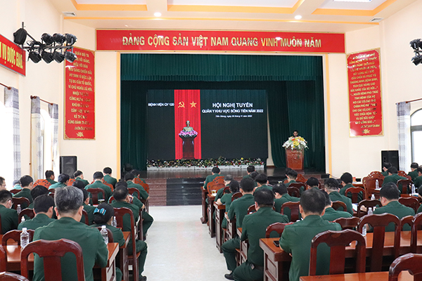Hội nghị tuyến Quân y khu vực sông Tiền năm 2022