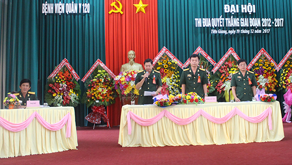 Đại hội thi đua quyết thắng bệnh viện quân y 120 giai đoạn 2012 – 2017