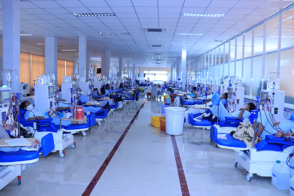 Bệnh viện quân y 120 đưa vào sử dụng Trung tâm Lọc máu kĩ thuât cao