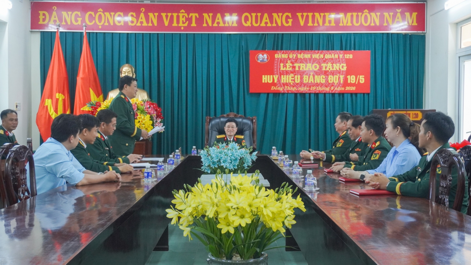 BỆNH VIỆN QUÂN Y 120: TỔ CHỨC CÁC HOẠT ĐỘNG Ý NGHĨA CHÀO MỪNG KỶ NIỆM 136 NĂM NGÀY SINH CHỦ TỊCH HỒ CHÍ MINH