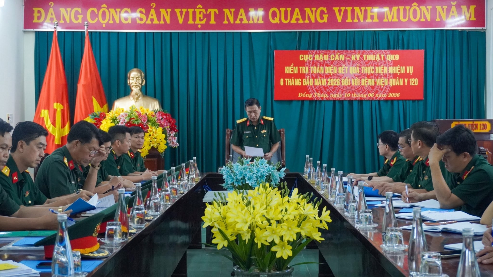 CỤC HẬU CẦN – KỸ THUẬT QUÂN KHU 9 KIỂM TRA TOÀN DIỆN 6 THÁNG ĐẦU NĂM 2026