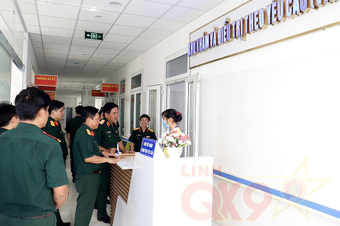 “Khu khám VIP” – Bệnh viện quân y 120 phục vụ y tế chất lượng cao