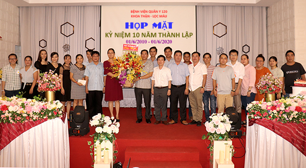 Khoa Thận – Lọc máu Bệnh viện quân y 120: 10 năm xây dựng và trưởng thành