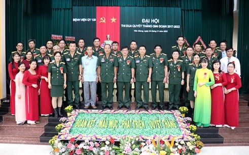 Đại hội thi đua quyết thắng Bệnh viện quân y 120 giai đoạn 2017 – 2022