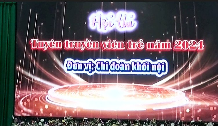 Hội thi truyên truyền viên trẻ khối Nội Bệnh viện quân y 120