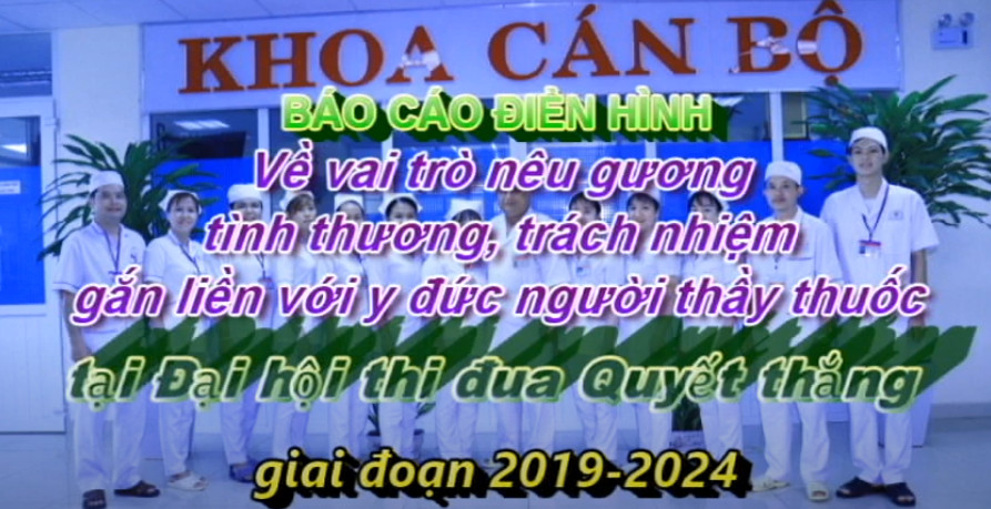 Vai trò nêu gương, tình thương, trách nhiệm, gắn liền với y đức người thầy thuốc