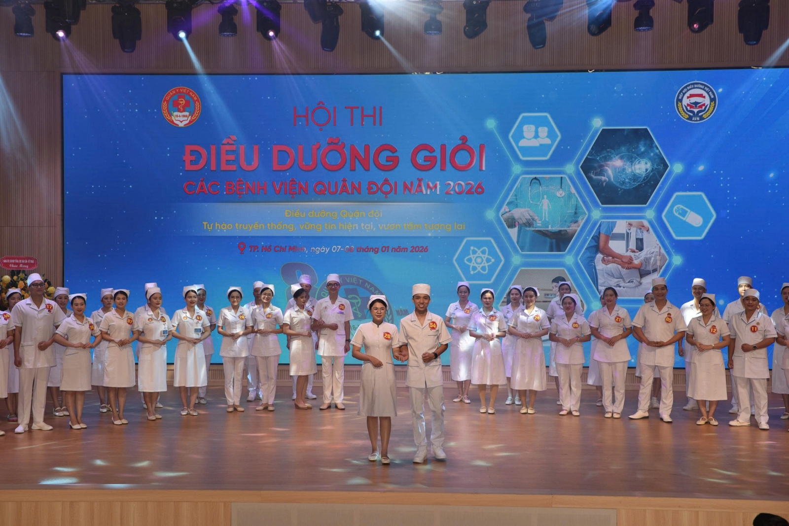 BỆNH VIỆN QUÂN Y 120 THAM DỰ HỘI THI ĐIỀU DƯỠNG GIỎI CÁC BỆNH VIỆN QUÂN ĐỘI NĂM 2026
