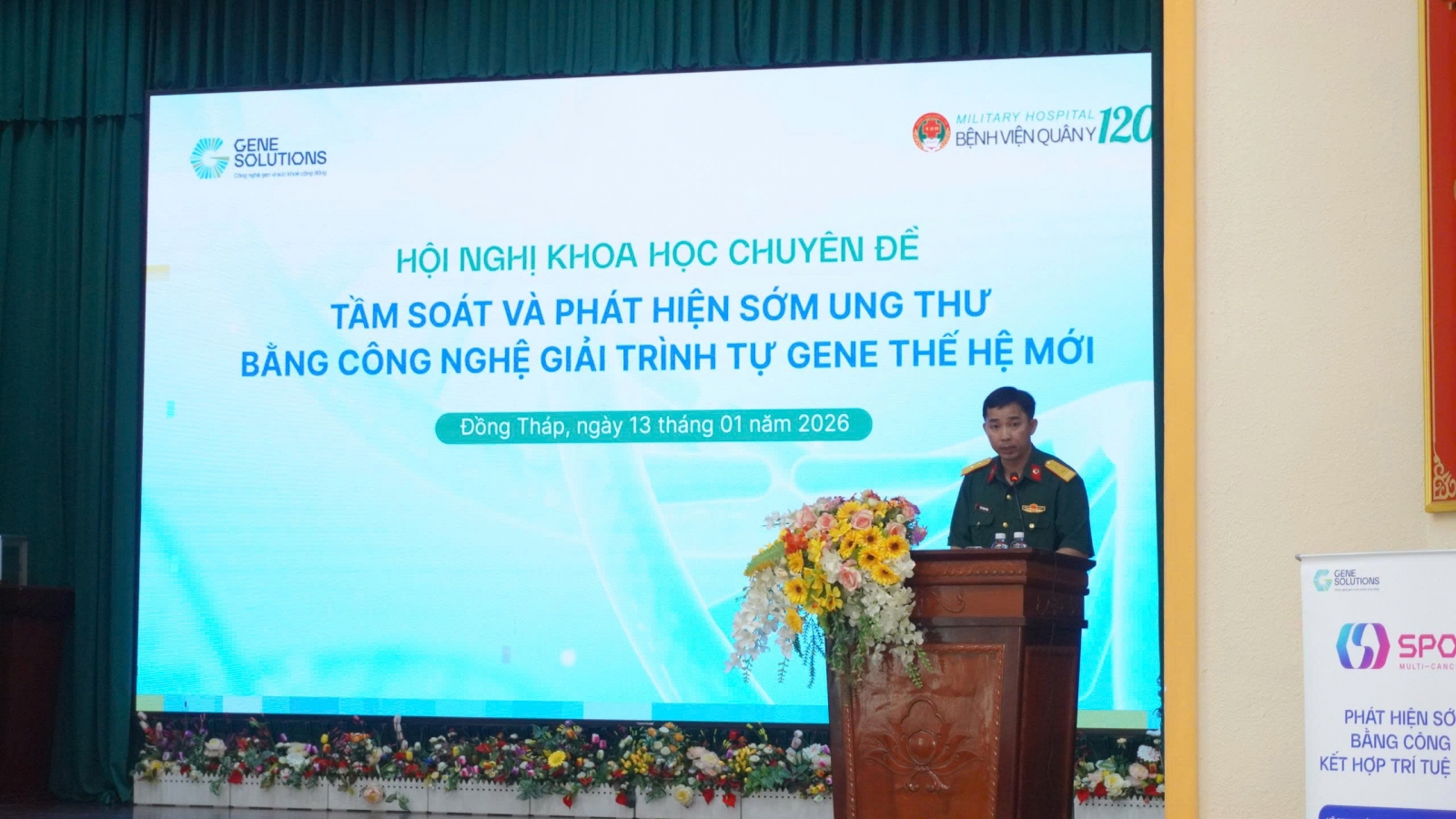 Bệnh viện Quân y 120 (Quân khu 9): Tầm soát và phát hiện sớm ung thư bằng công nghệ giải trình tự gene thế hệ mới