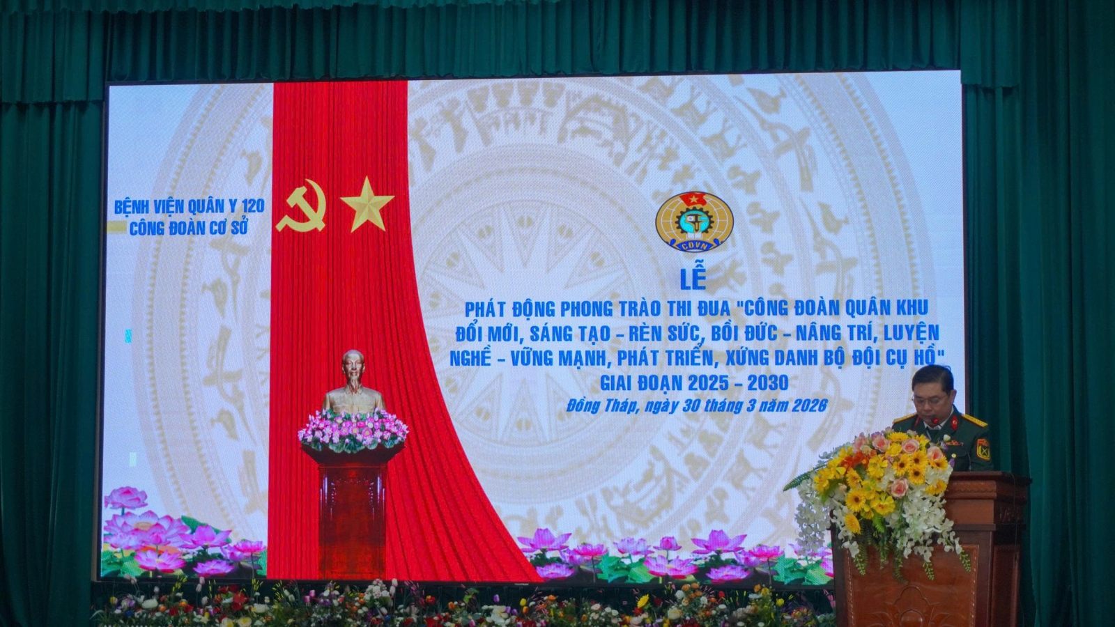 TỔ CHỨC LỄ PHÁT ĐỘNG PHONG TRÀO THI ĐUA “CÔNG ĐOÀN QUÂN KHU ĐỔI MỚI, SÁNG TẠO – RÈN SỨC, BỒI ĐỨC – NÂNG TRÍ, LUYỆN NGHỀ – VỮNG MẠNH, PHÁT TRIỂN, XỨNG DANH BỘ ĐỘI CỤ HỒ” GIAI ĐOẠN 2025 – 2030