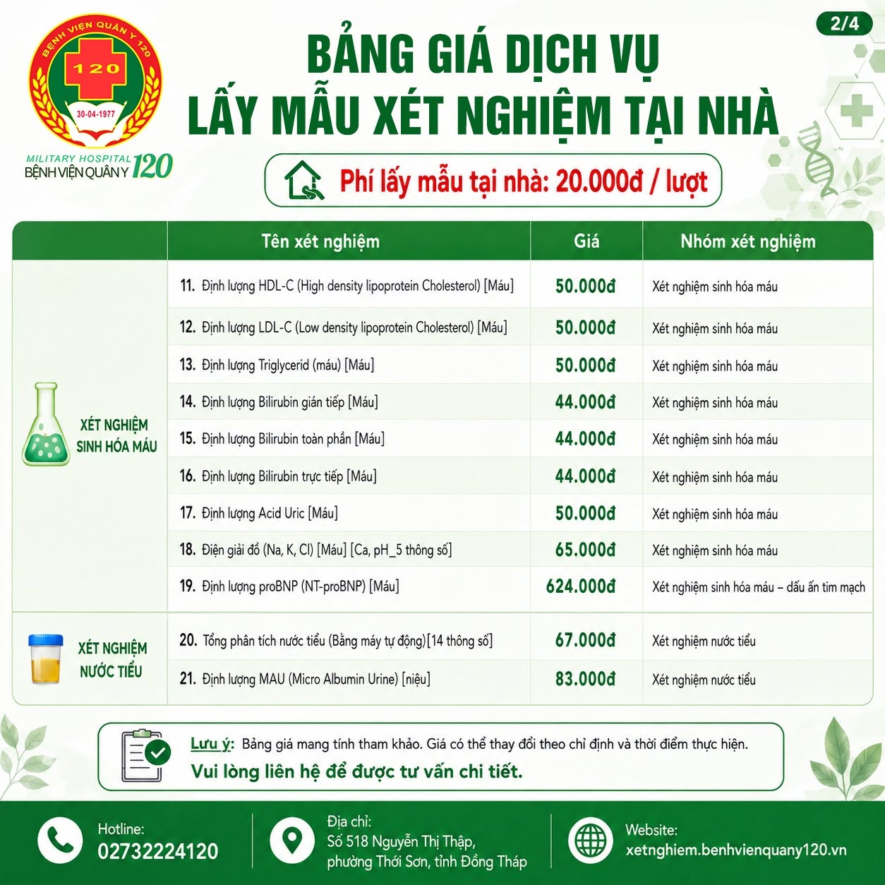 CHÍNH THỨC KHAI TRƯƠNG KHU ĐIỀU TRỊ QUÂN NHÂN VÀ HƯU TRÍ CAO CẤP & ĐƯA VÀO HOẠT ĐỘNG DỊCH VỤ LẤY MẪU XÉT NGHIỆM TẠI NHÀ