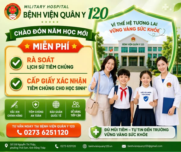 NĂM HỌC MỚI SẮP ĐẾN- BA MẸ ĐÃ KIỂM TRA LỊCH SỬ TIÊM CHỦNG CỦA CON CHƯA ?