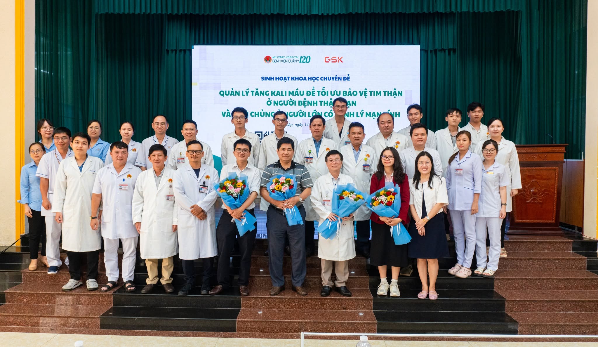 CẬP NHẬT VÀ NÂNG CAO NĂNG LỰC ĐIỀU TRỊ TẠI BỆNH VIỆN QUÂN Y 120