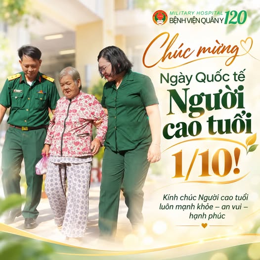 CHÚC MỪNG NGÀY QUỐC TẾ NGƯỜI CAO TUỔI 1/10